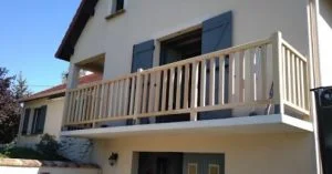 Menuiserie Hottot balustrade balcon